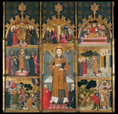Altarpiece of Saint Stephen by Jaume Serra